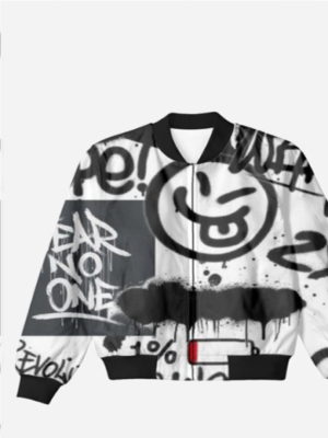 Fear No One Bomber Jacket