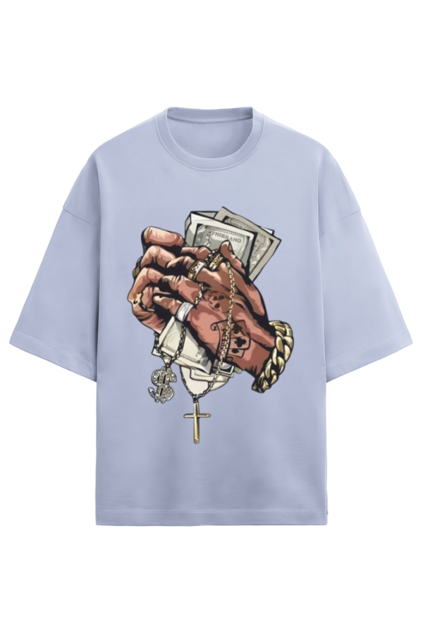 Money Criminal-2 Terry Oversized T-Shirt