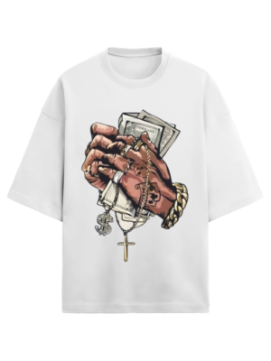 Money Criminal-2 Terry Oversized T-Shirt