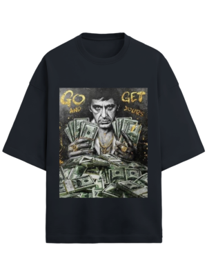 Go Get Your Dollar Terry Oversized T-shirt